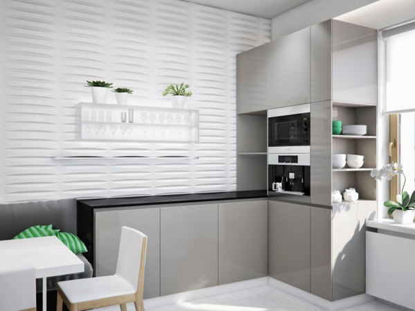 spacious modern ukranian apartment 9 - luxury kitchen design