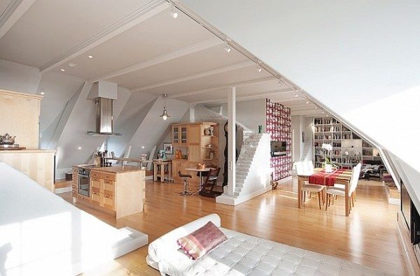 Attic-Apartment-Decoration-1-living-room-600x395