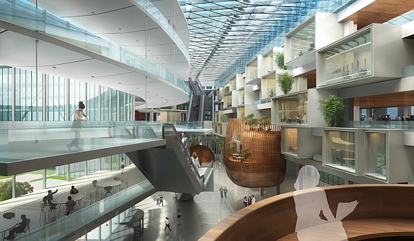 Baidu campus interior design