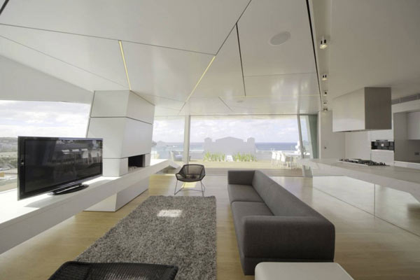 Bondi-Penthouse-white luxury living room