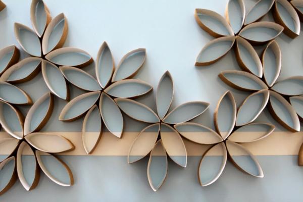 DIY-paper-towel-roll-wall-art