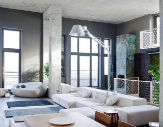 Contemporary Loft in Kiev Stuns with Industrial Design