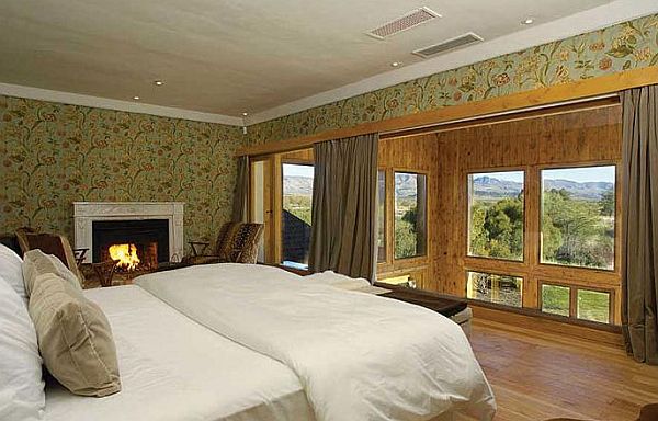 Patagonian ranch bedroom