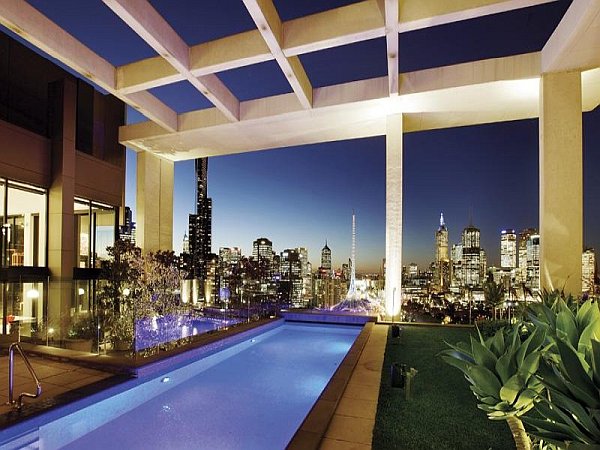 The Melbournian luxury penthouse view