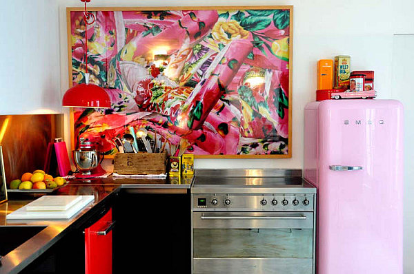 colorful kitchen wall art