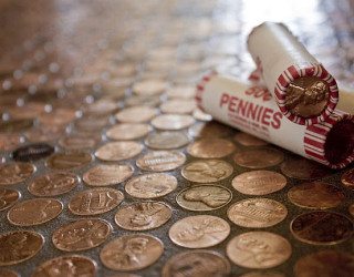 A Penny for Your Thoughts ... and Feet: Copper Penny Flooring Made Easy