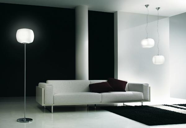 cube modern floor lamp