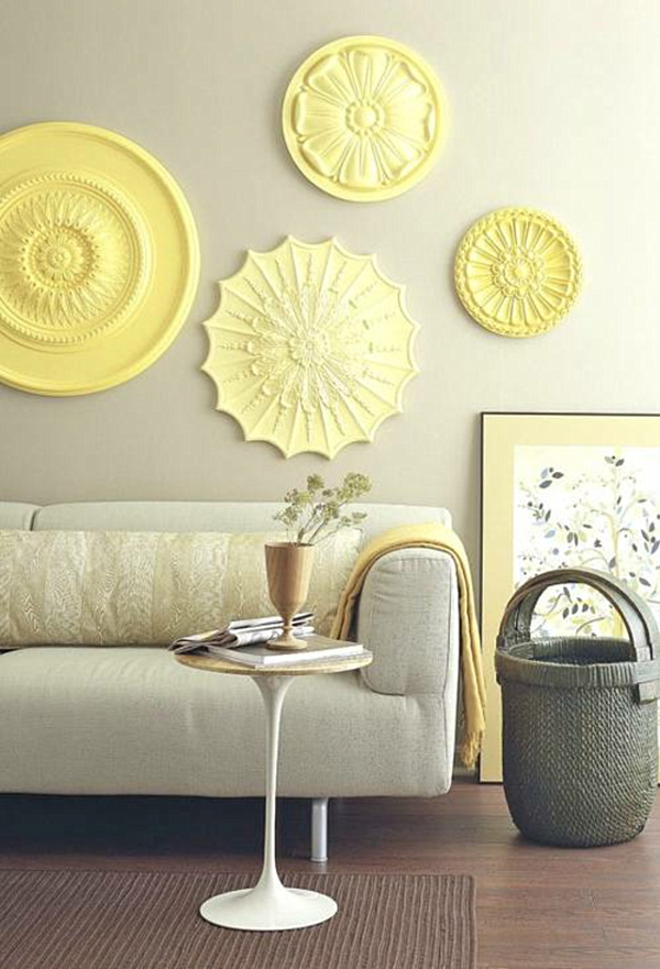 diy-wall-art-ceiling-rosettes