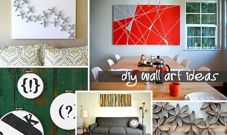 25 Diy Wall Art Ideas That Spell Creativity In A Whole New Way