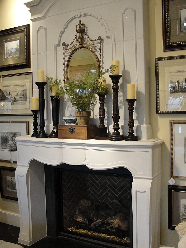 eclectic-fireplace-mantlepiece-with-candles-and-mirror