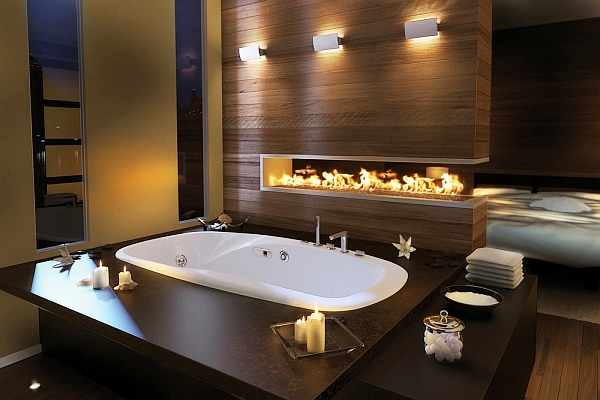 elegant bathroom lighting