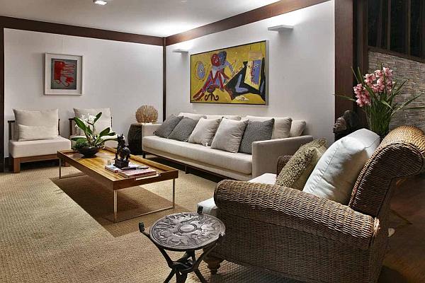 elegant sofa in living room by david guerra