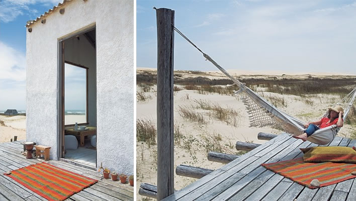 fancy beach hut retreat - Cabo Polonio
