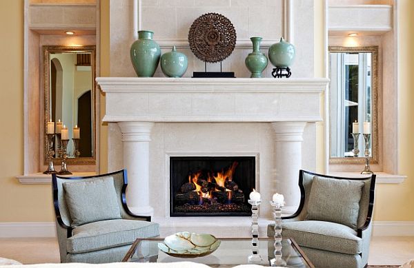 fireplace-decoration-modern-mediterranean-living-room-decor