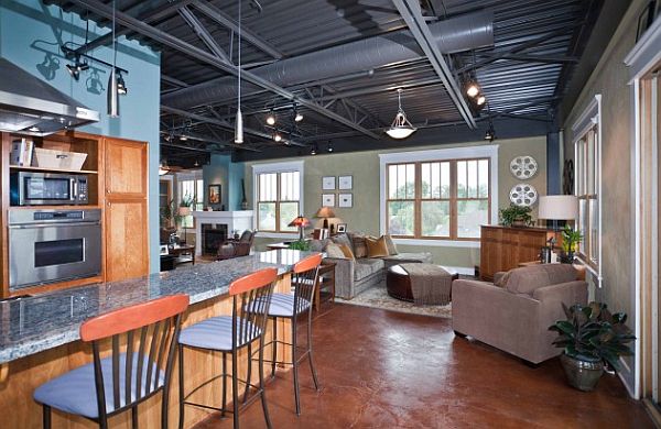 industrial loft design ideas