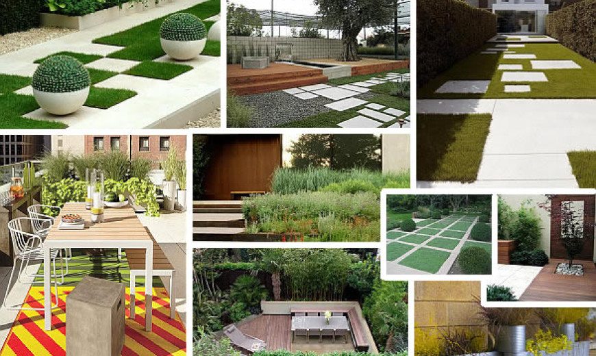 20 Modern Landscape Design Ideas, Front Yard Modern Landscaping Plants Design