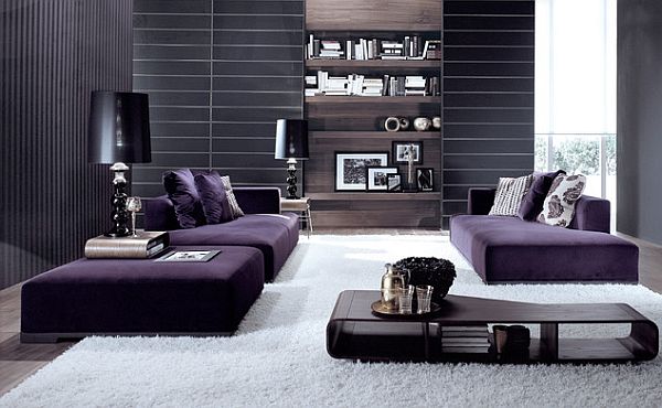 grey and purple bedroom ideas