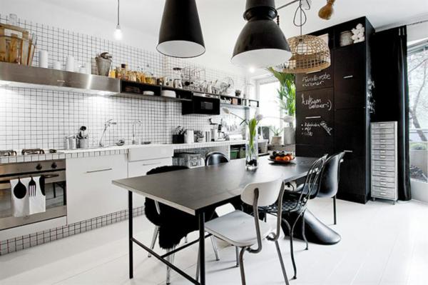 modern-black-and-white-kitchen