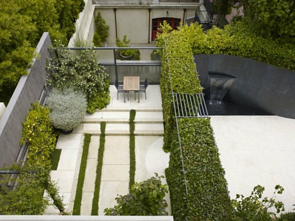 modern landscape design layout