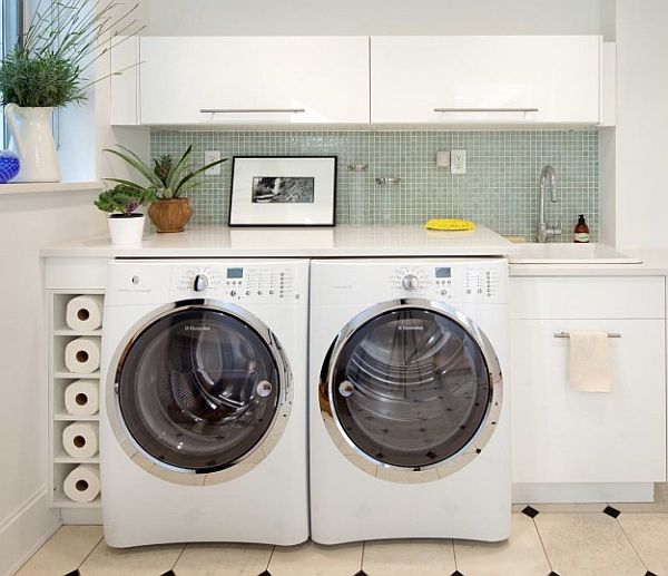modern-laundry-room-with-folding-table-above