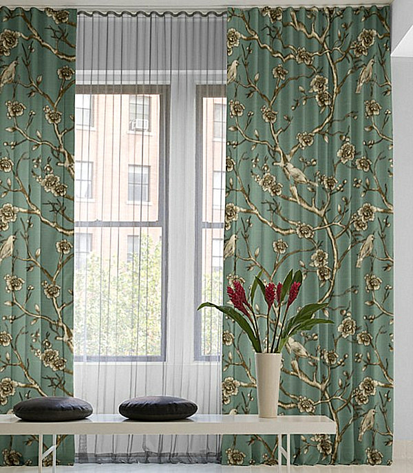 modern-ripple-fold-floral-drapery