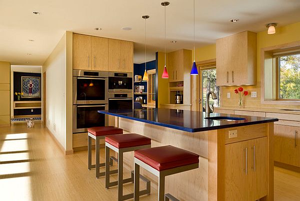 monochromatic kitchen design