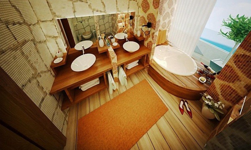 Keeping Up With the Trend Setters: Pulp Up Your Bathroom with Shades of Orange