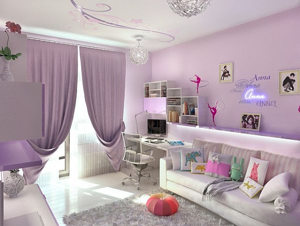 purple-girls-room-design-with-neon