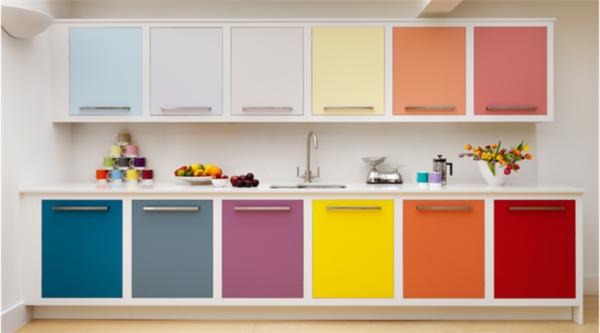 rainbow kitchen