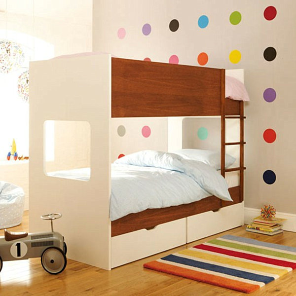 rainbow-polka-dot-moder-childrens-room