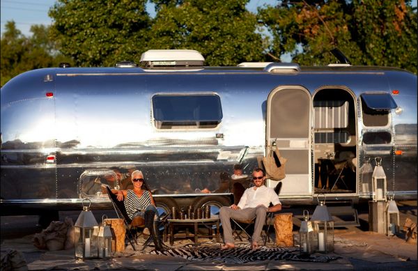 revamped Moroccan Style 1969 Airstream 1