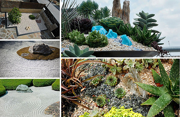 Ideas para jardines de rocas