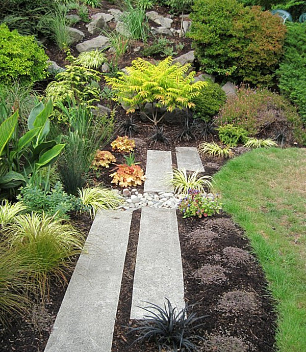 percorso del giardino roccioso