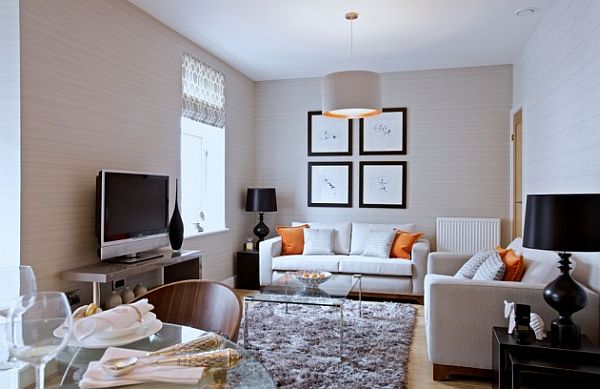 small-living-room-design-with-white-couch-and-elegant-accessories