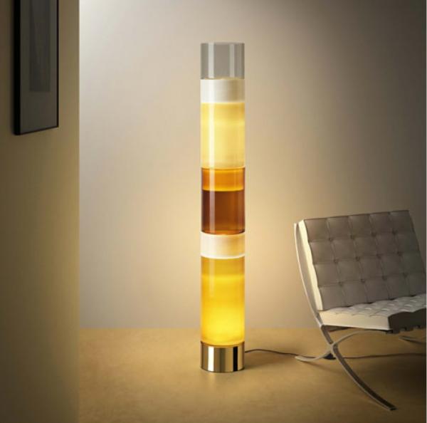 stacking modern floor lamp