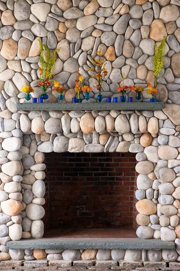 stone mantle decoration