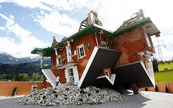 upside down house - Terfens, Austria 1