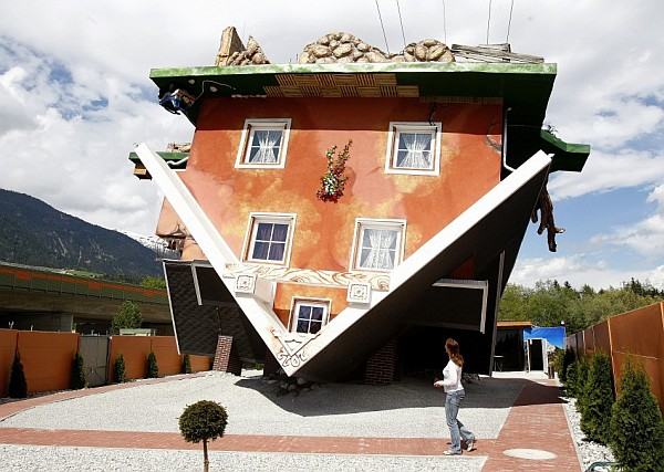 upside down house - Terfens, Austria 3