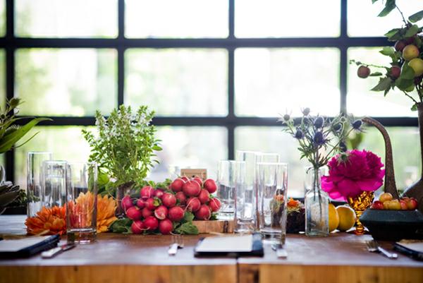 vegetable centerpiece