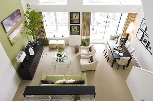 white-and-green-living-room-design