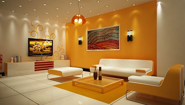 yellow-and-white-artistic-living-space