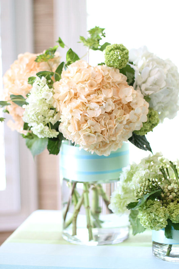 DIY-hydrangea-flower-arrangement