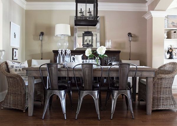 Dining room decor with the Marais A bistro chair