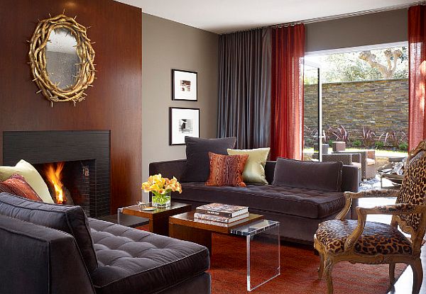 Grey-and-Red-living-room-with-tufted-furniture