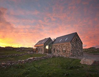 Connemara Residence: Contemporary Styled Classic Stone Cottage