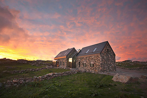 Modern Stone Hut