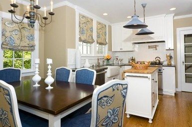 Dining Out in Your New Navy Blue Dining Room