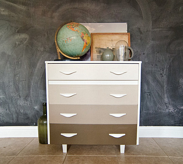 beige ombre dresser