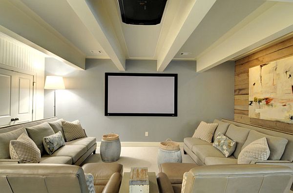 media room design layout