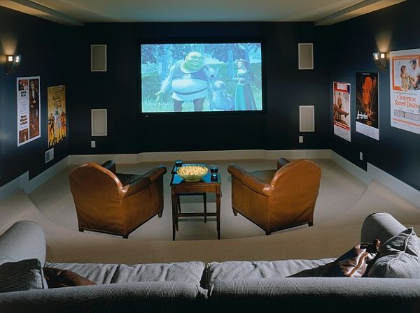 Media Room Decor: Pictures, Options, Tips & Ideas